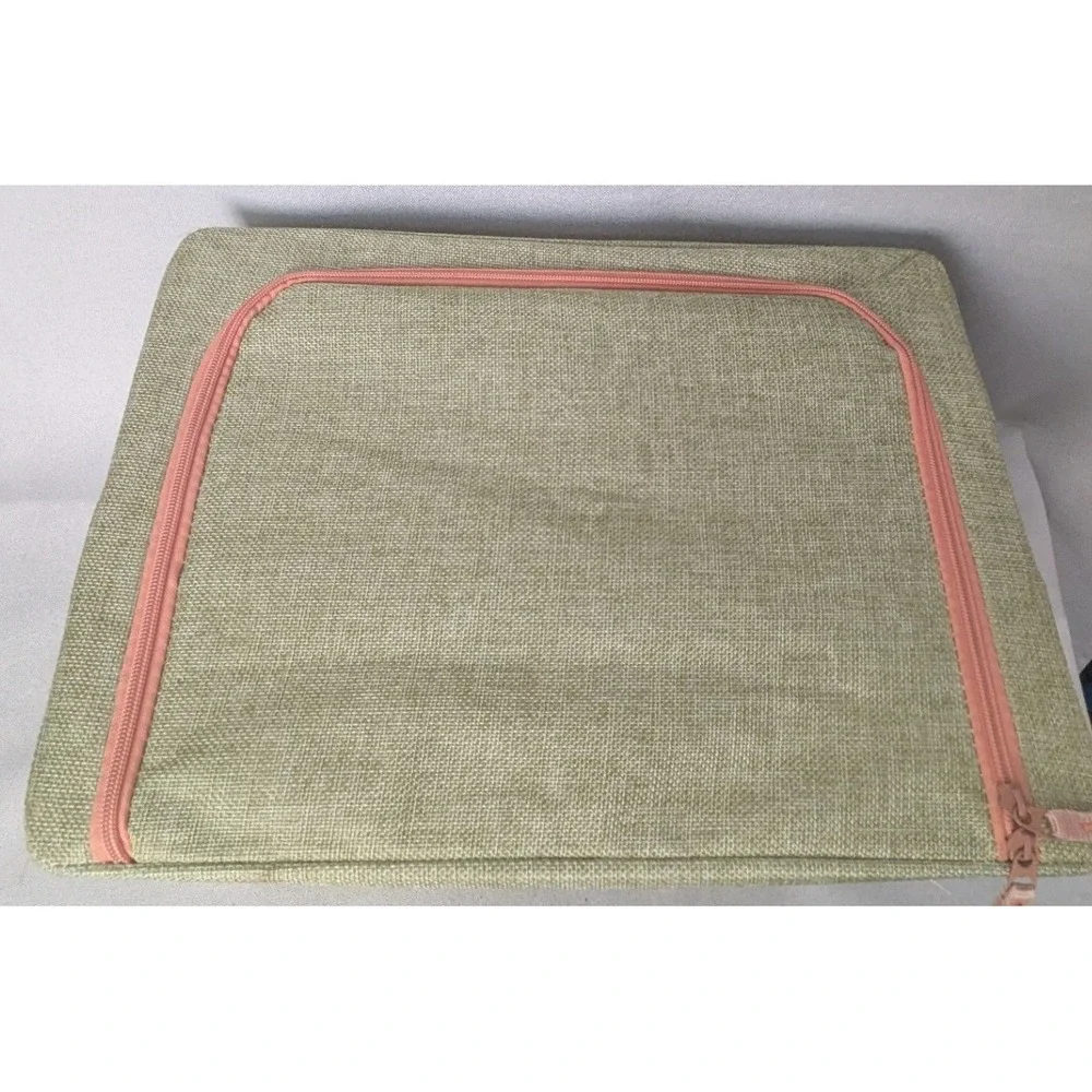 Storage Bin Organizer Medium Sage Green Excellent Collapsible Window